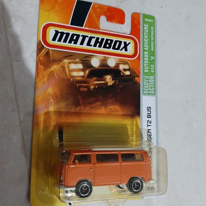 matchbox volkswagen t2 bus oren