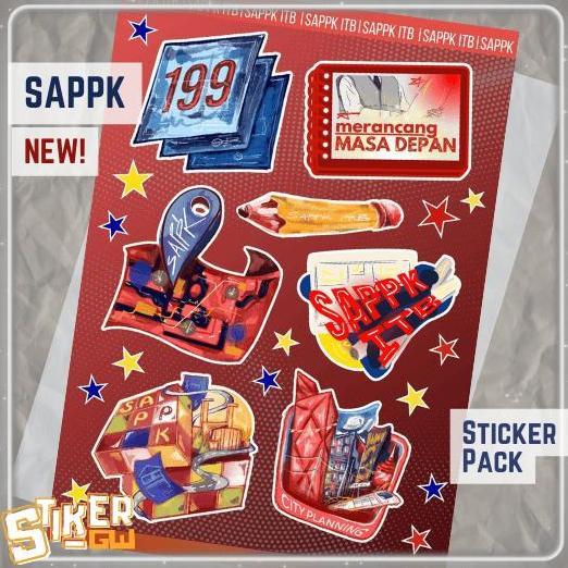 Newpic- [New] Sticker Pack Sappk Itb - Stiker Sekolah Arsitektur, Perencanaan, Dan Pengembangan Kebi