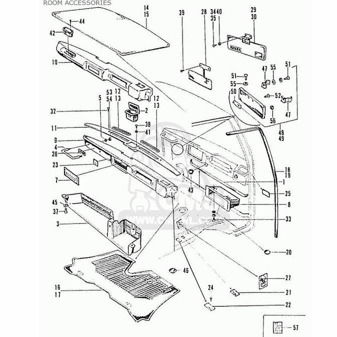 Floor Matt / Kaet Lantai Honda TN-360 TN360