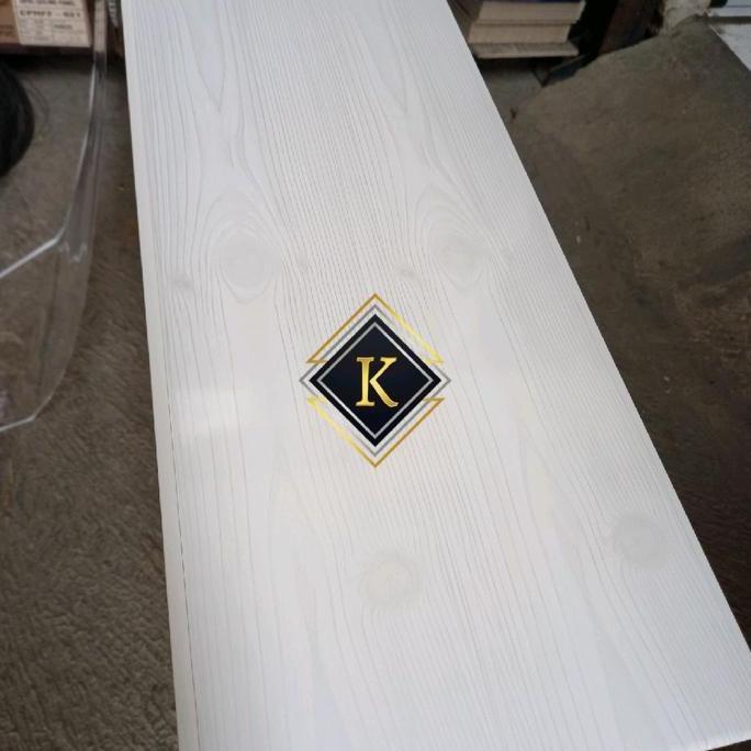 Pilihan- Plafon Pvc Premium Putih Serat Kayu Glosy Panjang 6 Meter Kode Cphf - 1 951 8Mm Gypsum Aplu