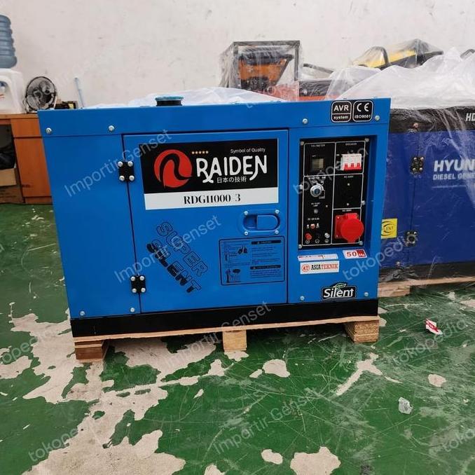 Genset Silent 7500 Watt Raiden