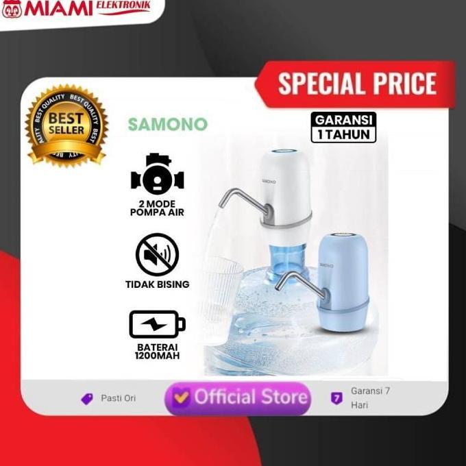 SAMONO Pompa Air Galon Portable Elektrik SW-CQ03 / Pompa Galon Samono