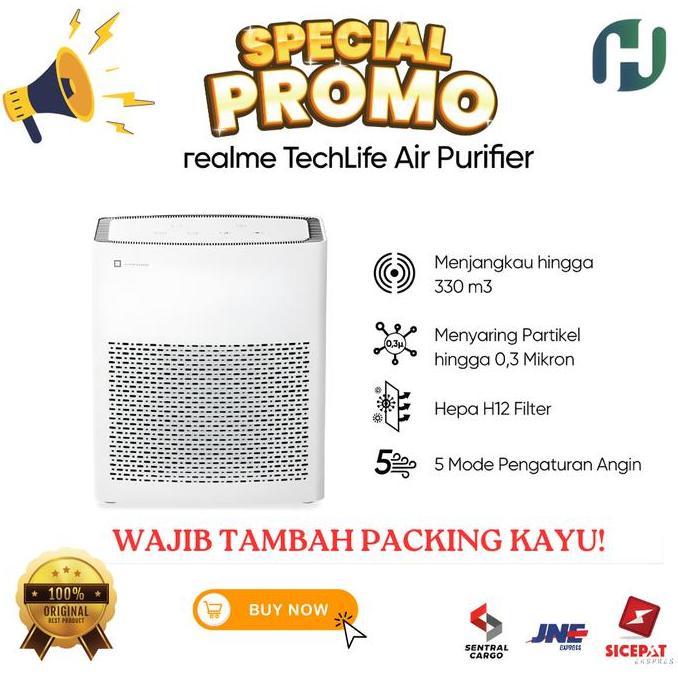 Realme Techlife Air Purifier Penyaring Udara TANPA FILTER
