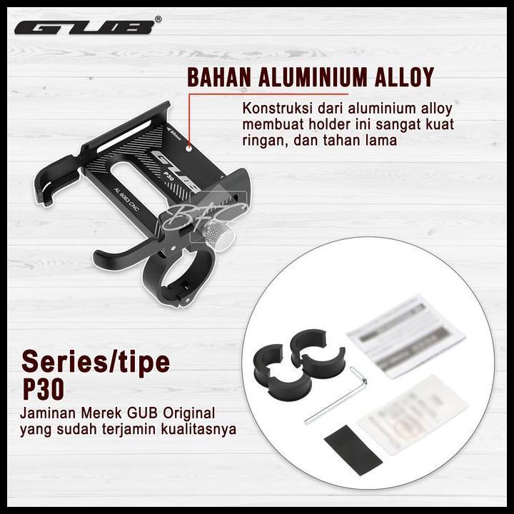 Paket Gub P30 / Gub P30 Pro Holder Handphone + Bracket Spion Gub Mt-40 Termurah