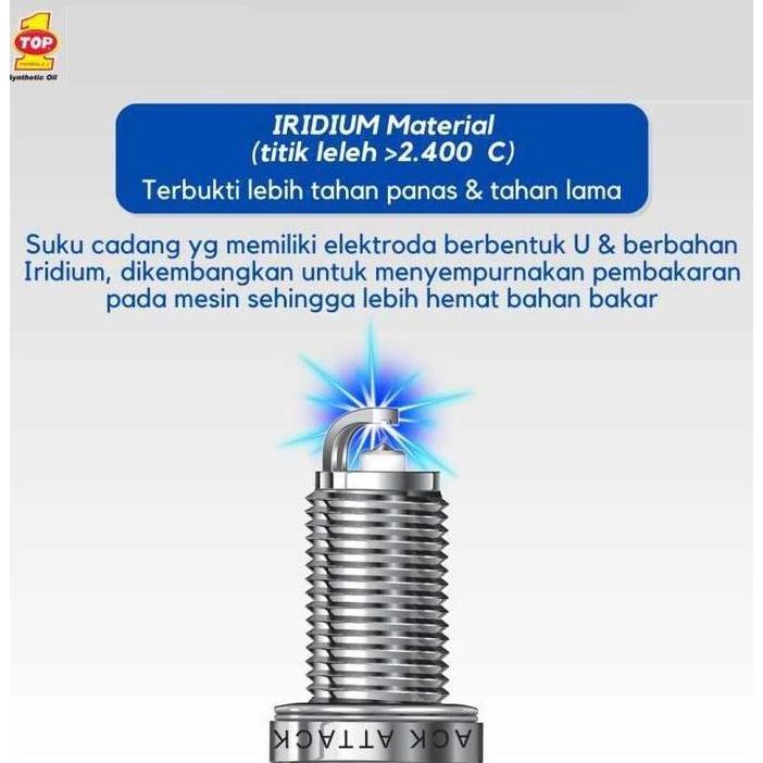 BUSI MOBIL ULTRA IRIDIUM DURATION MITSUBISHI LANCER 4G92 1991