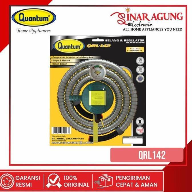 QUANTUM SELANG REGULATOR QRL142 / QRL 142 / QRL-142 1.8 METER 100% ORI