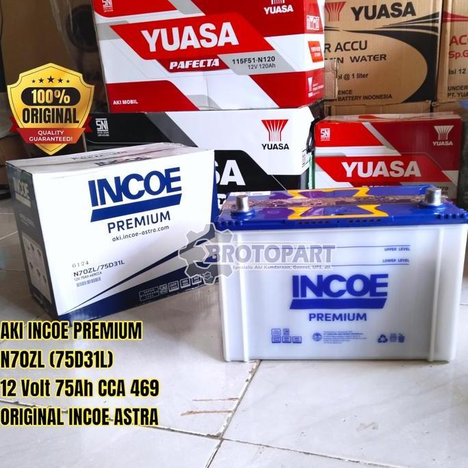 Incoe 75D31L Aki Mobil