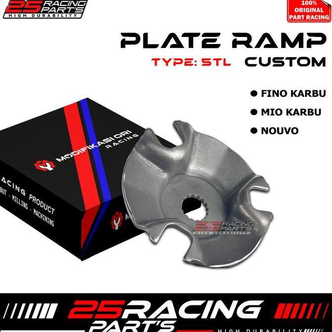 Ramplate Custom Yamaha All Tipe Motor - Tutup Rumah Roller Mio Nmax Aerox Xmax Lexi Xride - Modifika