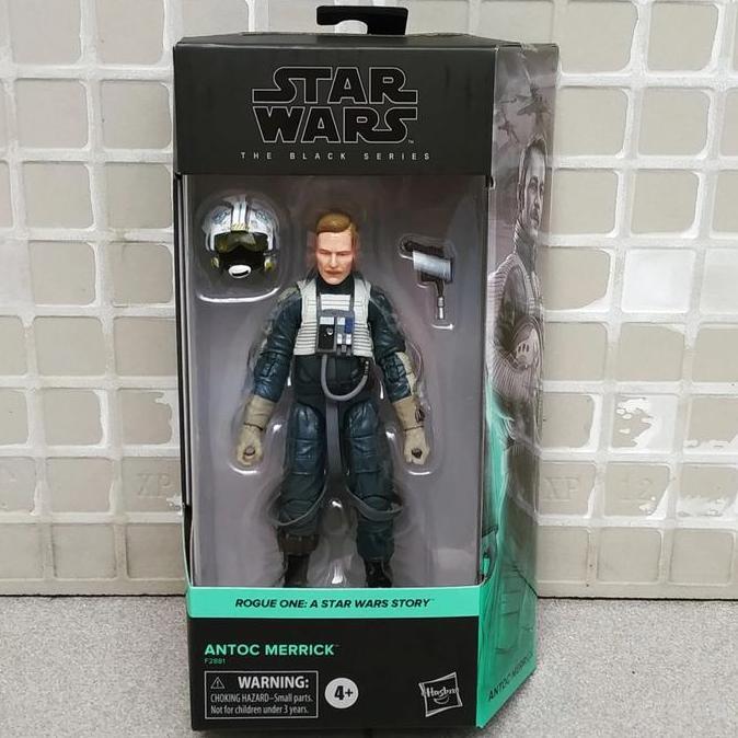 HASBRO STAR WARS BLACK SERIES ANTOC MERRICK ROGUE ONE X-WING FIGHTER