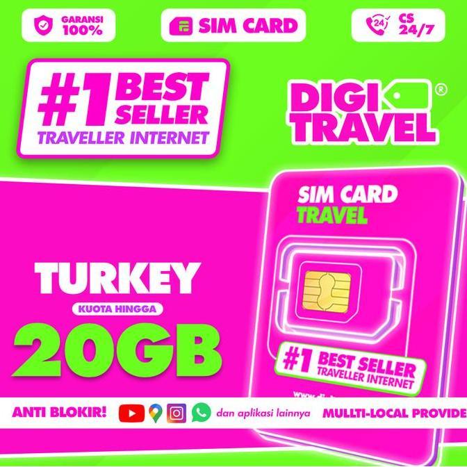 Card - Sim Card Turkey Turki Kuota | Simcard Kartu Turki Turkey Kuota | Sim Card Simcard Roaming | D