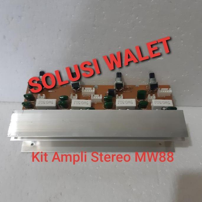 periperwy/ Kit Ampli Stereo untuk MW 88 Piro Original Diskon