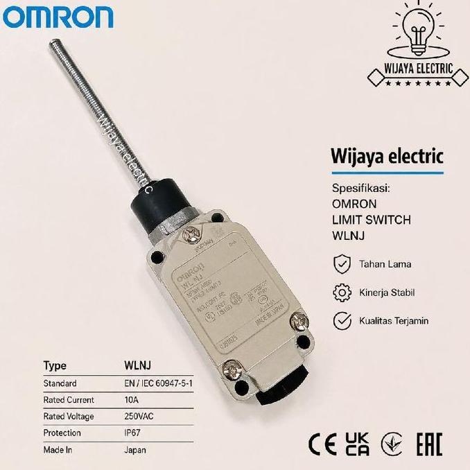 Omron Limit Switch WLNJ / Limit Switch Omron WL-NJ Original