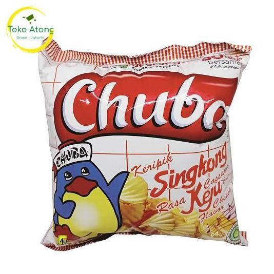 Foodcurt- Chuba Keripik Singkong Rasa Keju (1 Pack Isi 20 Bks)