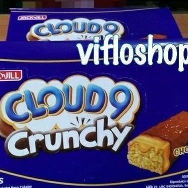Foodcurt- Coklat Cloud9 / Cloud 9 Crunchy Chocolate Box (24 X 9 Gram)