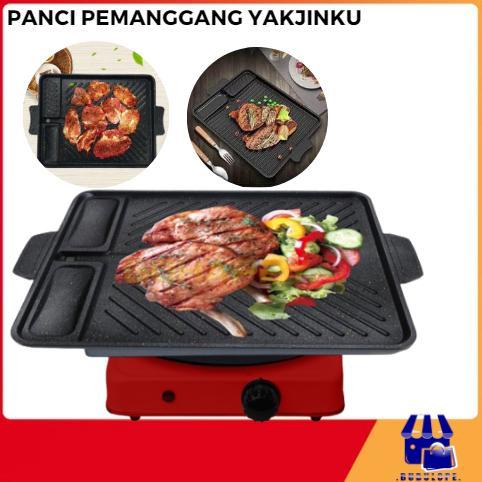 Grill Pan Yakiniku KOREAN BBQ Grill / panggangan KOREAN BBQ Grill Anti Lengket
