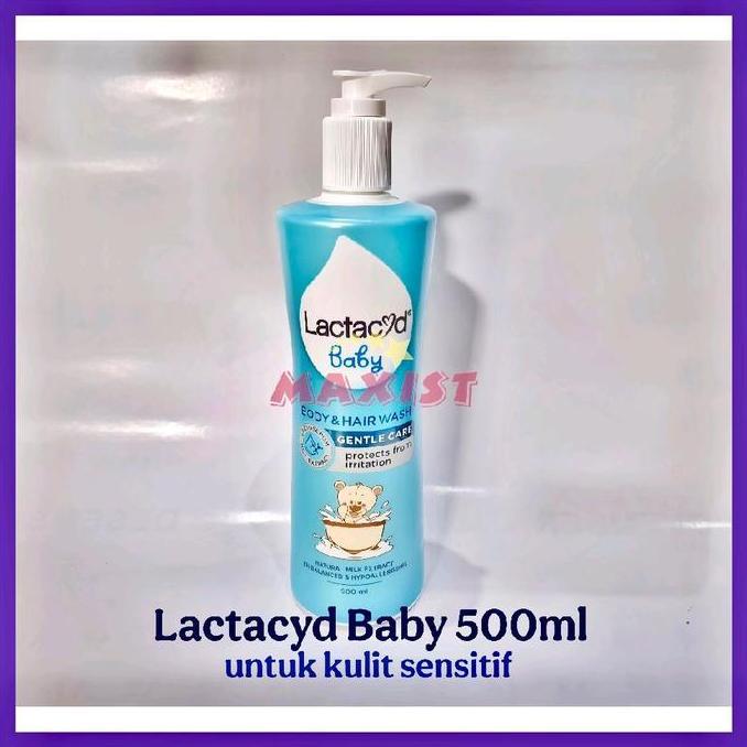 Lactacyd Baby 500ml (Botol Pompa) Gentle care Kulit Sensitif Lactacyd Bayi 500ml 500ml