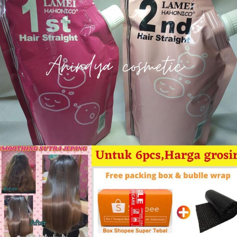 LAMEI HAHONICO SMOOTHING SUTRA ION JEPANG PELURUS RAMBUT MURAH