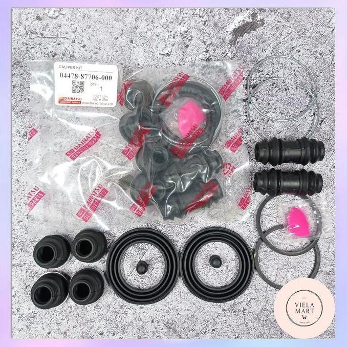 Caliper Kit Karet Seal Rem Cakram Zebra S88 S89 S91 Espass Charade G10 (04478-87706)