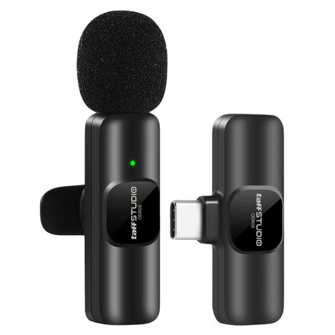 Microphone Wireless Portable Microphone Lavalier USB Type C