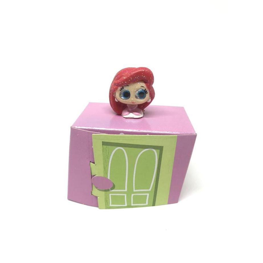 DISNEY DOORABLES FIGURE - ARIEL PINK DRESS MDLS27