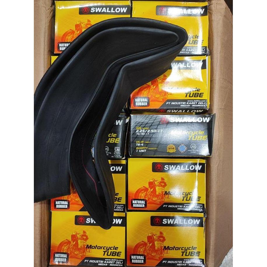 Pneu - Sni Ban Dalam Swallow 200-17 Ban Dalam Motor Ukuran { 60/80-17, 60/90-17 } Revo, Supra, Jupit