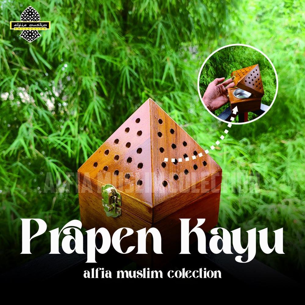 PRAPEN KAYU / MABKHARA / TEMPAT BUKHUR / PRAPEN / TEMPAT BUKHUR MURAH