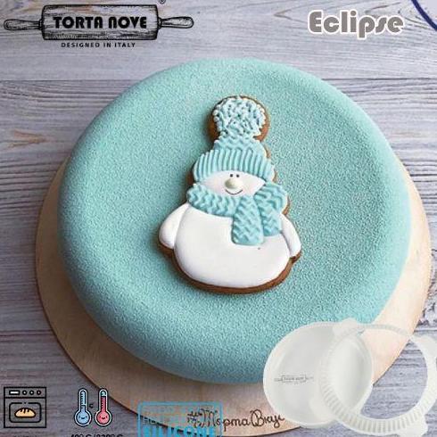 Tedo- Loyang Kue / Cetakan Silikon / Eclipse / Cetakan Mirror Cake / Cetakan Glaze Cake/ Torta Nove 