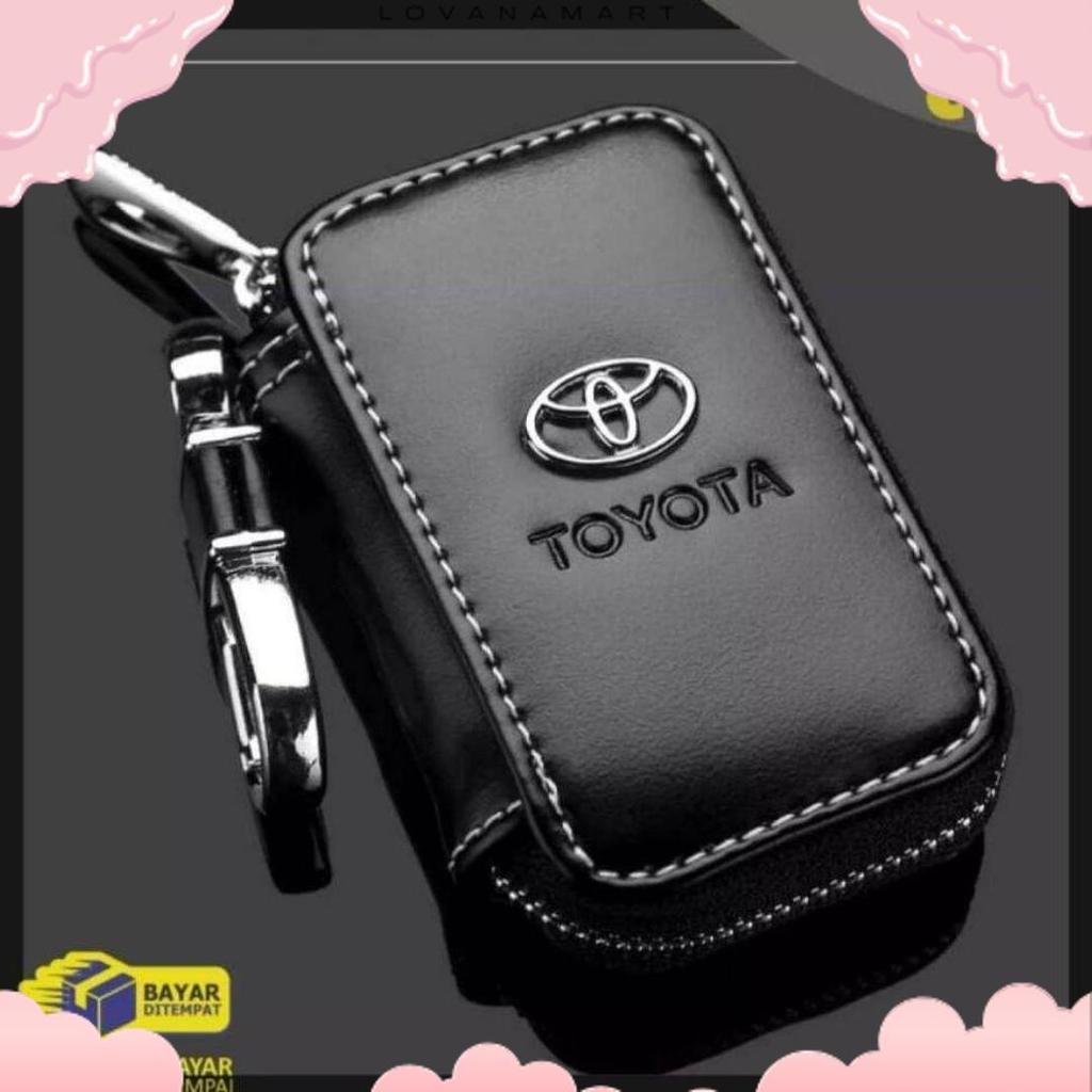Promo Gantungan Kunci Mobil Toyota Ada Kotaknya/ Gantungan Kunci Keren / Dompet Gantungan Kunci Mobi