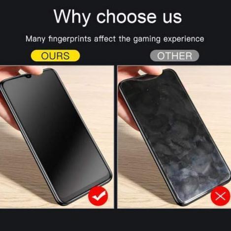 OFFICIAL TEMPERED GLASS CERAMIC MATTE GAME 9H ORIGINAL REAL ANTI PECAH PELINDUNG LAYAR KERAMIK MATTE