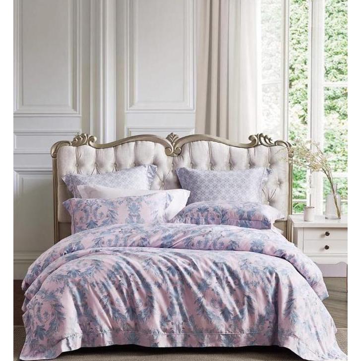 Promo Sprei Tencel by REGALINEN 120x200 Super Single - Thallo Pink Diskon