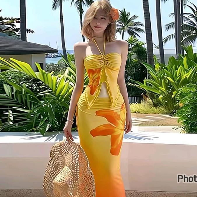 Bikini Swimsuit Swimwear Baju Renang Pantai Wanita Beach Wear MX260