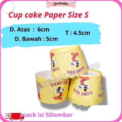 Muffin Paper Cup S Mangkok Kertas Muffin Kertas Alas Roti Stok Ready Banyak