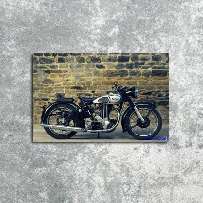 POSTER DINDING NORTON MOTOR CLASSIC FB27