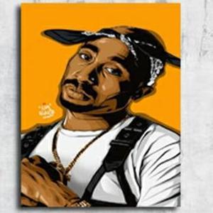 POSTER HIASAN DINDING TUPAC SHAKUR FB27