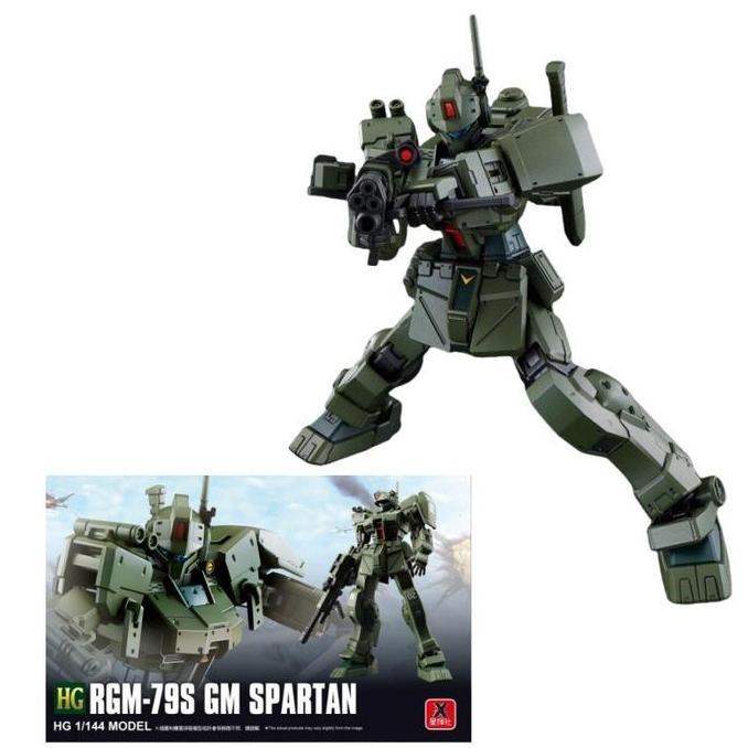 JARAGGE HG 1/144 JMS RGM 79GS GM Spartan Fighter Model kit Plamo