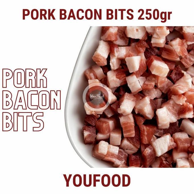 Nyumi- Pork Bacon Bits - Bacon Babi (Potongan Kecil)