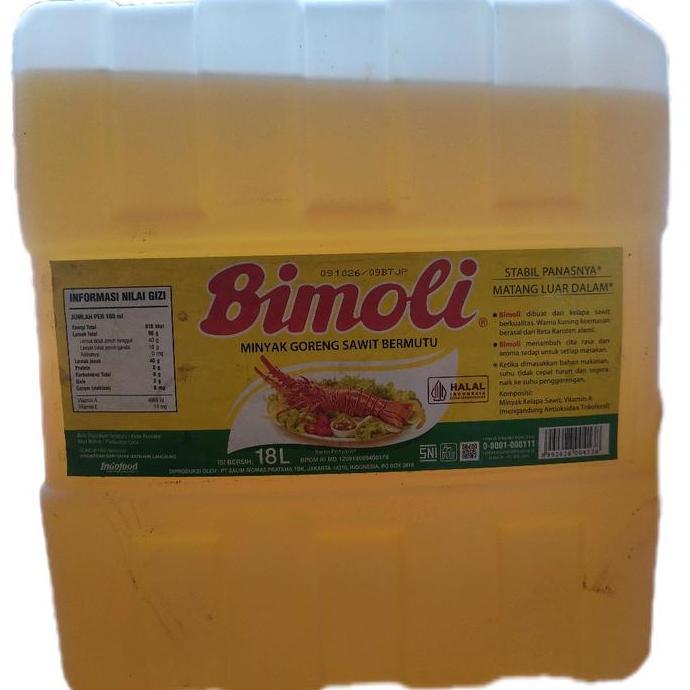minyak bimoli 18 liter jerigen