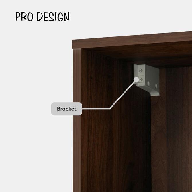 Micell_Huoa - Pro Design Mocca L Meja Tv / Rak Tv / Rak Tv Dinding