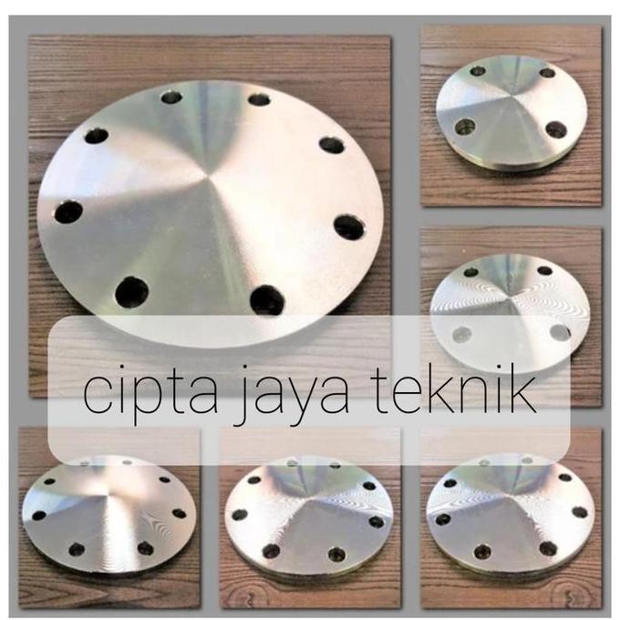 FLANGE BUTA 1/2 INCH SS 304 / BLIND FLANGE STAINLESS 304 JIS 10K