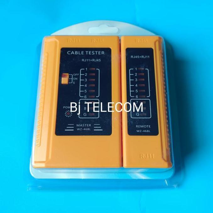 Akata- Lan Tester Rj45 Rj11/ Kabel Lan Tester/ Tester Kabel Lan Model Nankai