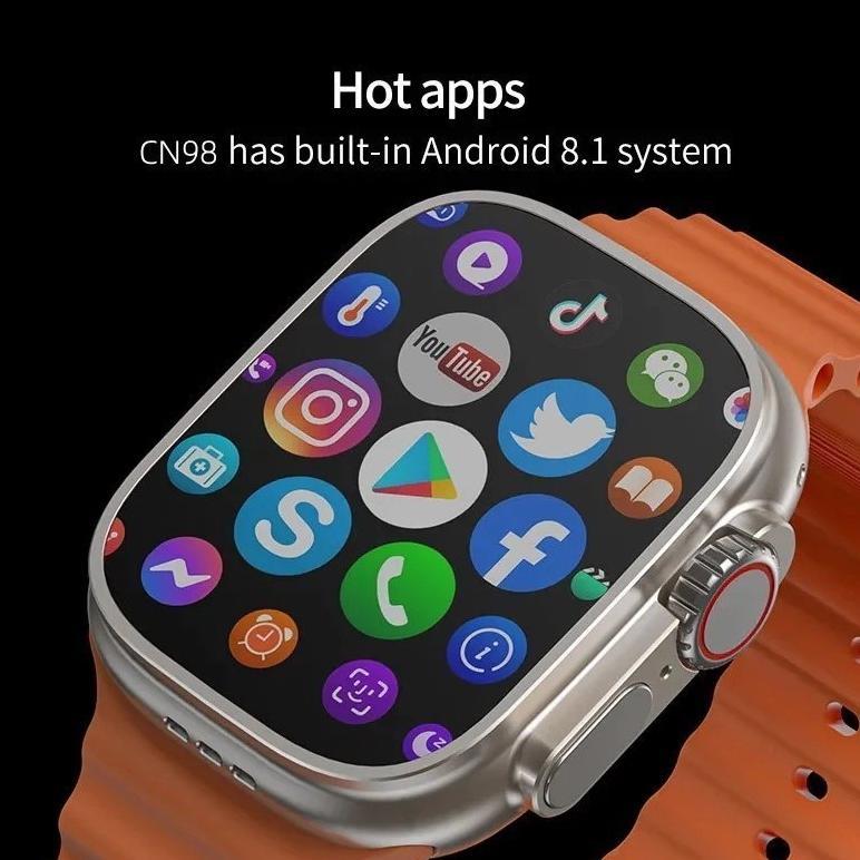Limited Samsung Smartwatch 9 Ultra 4Gb Ram+128Gb Rom Smart Watch  For Android Ios Store Gps Lady'S W