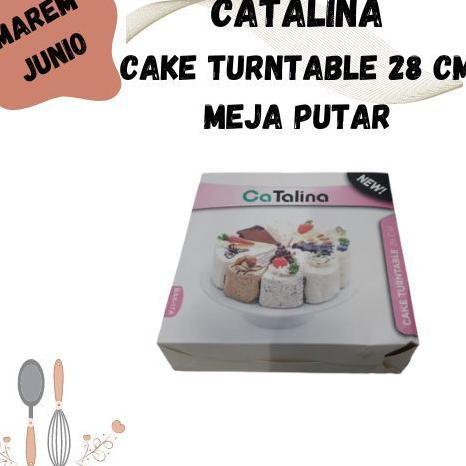 Catalina Cake Truntable 28 cm Meja Putar ukuran 28 cm BAK-17A