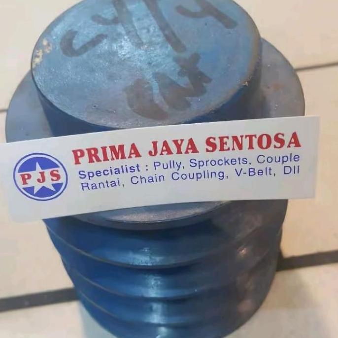 PULLY BESI ANCURAN C4 - 4 INCH PADAT PULLEY PADU PULI COR ANCURAN