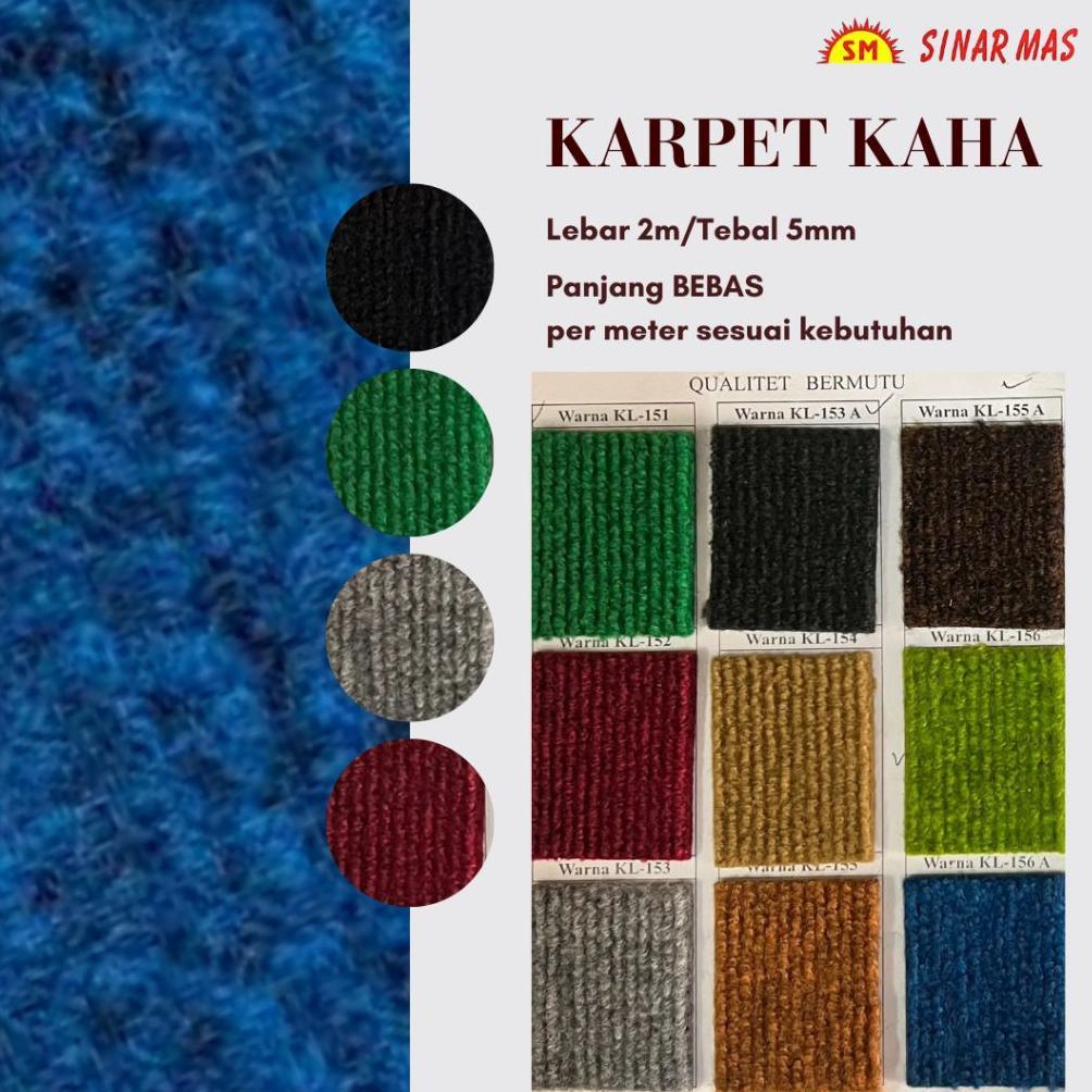 ANMA - Karpet Salur Meteran lebar 2m Karpet lantai, panggung, musholah
