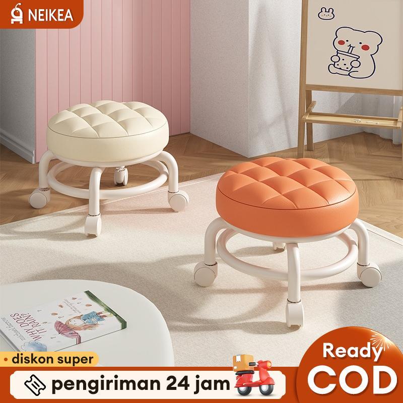 Kursi Anak Kursi Kecil Bulat Bisa Berputar Bangku Anak Bundar Empuk Kursi Roda Bulat Putar 360