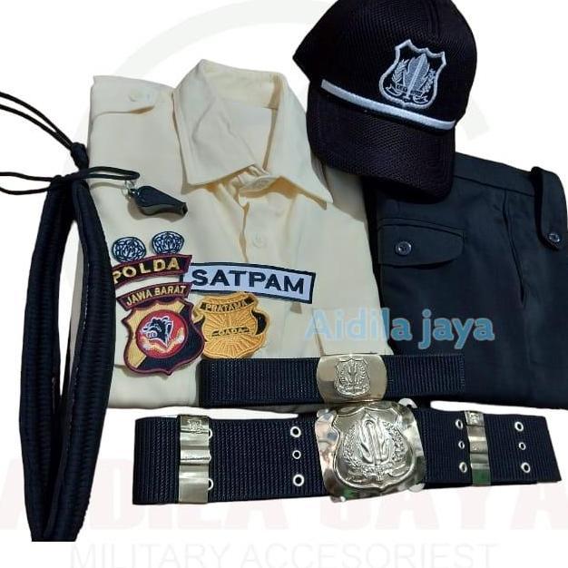 seragam pdh satpam / security lengkap