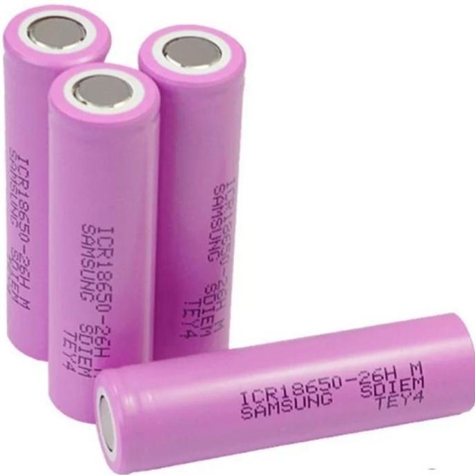 Hom- Samsung 2600Mah 26F Daya Baterai Lithium Sdi Battery Icr 18650 Drone Pengisi