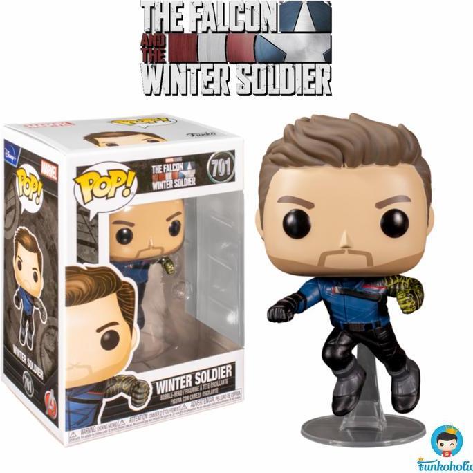 mainan - Funko POP Marvel The Falcon and the Winter Soldier - Winter Soldier Diskon