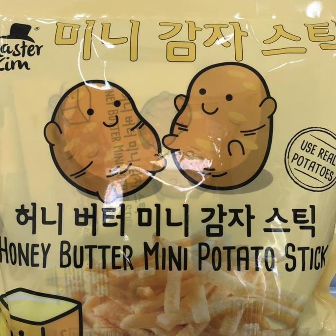 Kriuk- Master Kim Potato Snack - Salted - Spicy - Honey Butter