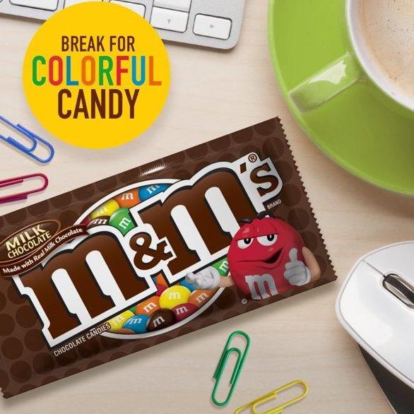 Kriuk- M&M'S Milk Chocolate Candies | M&M Coklat | Mnm Product Of Usa